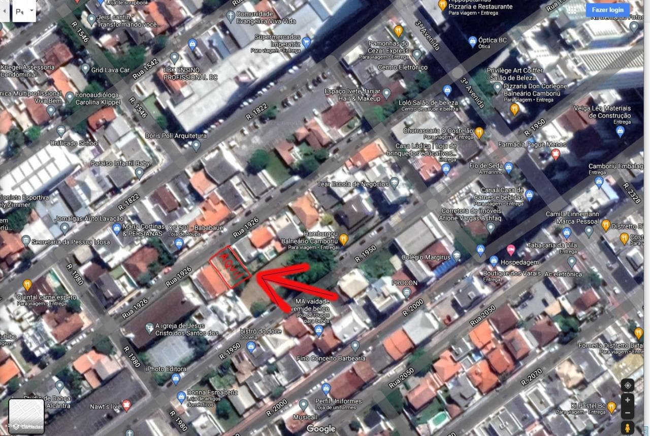 Terreno Urbano para Venda em Balneário Camboriú / SC no bairro CENTRO